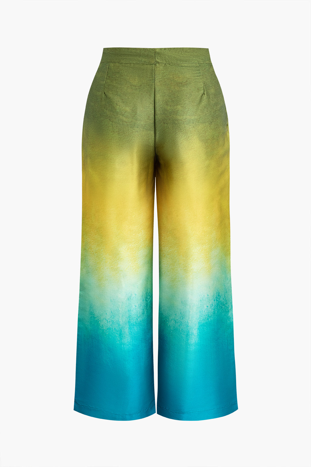 Plus Size Ombre Wide Leg Pants