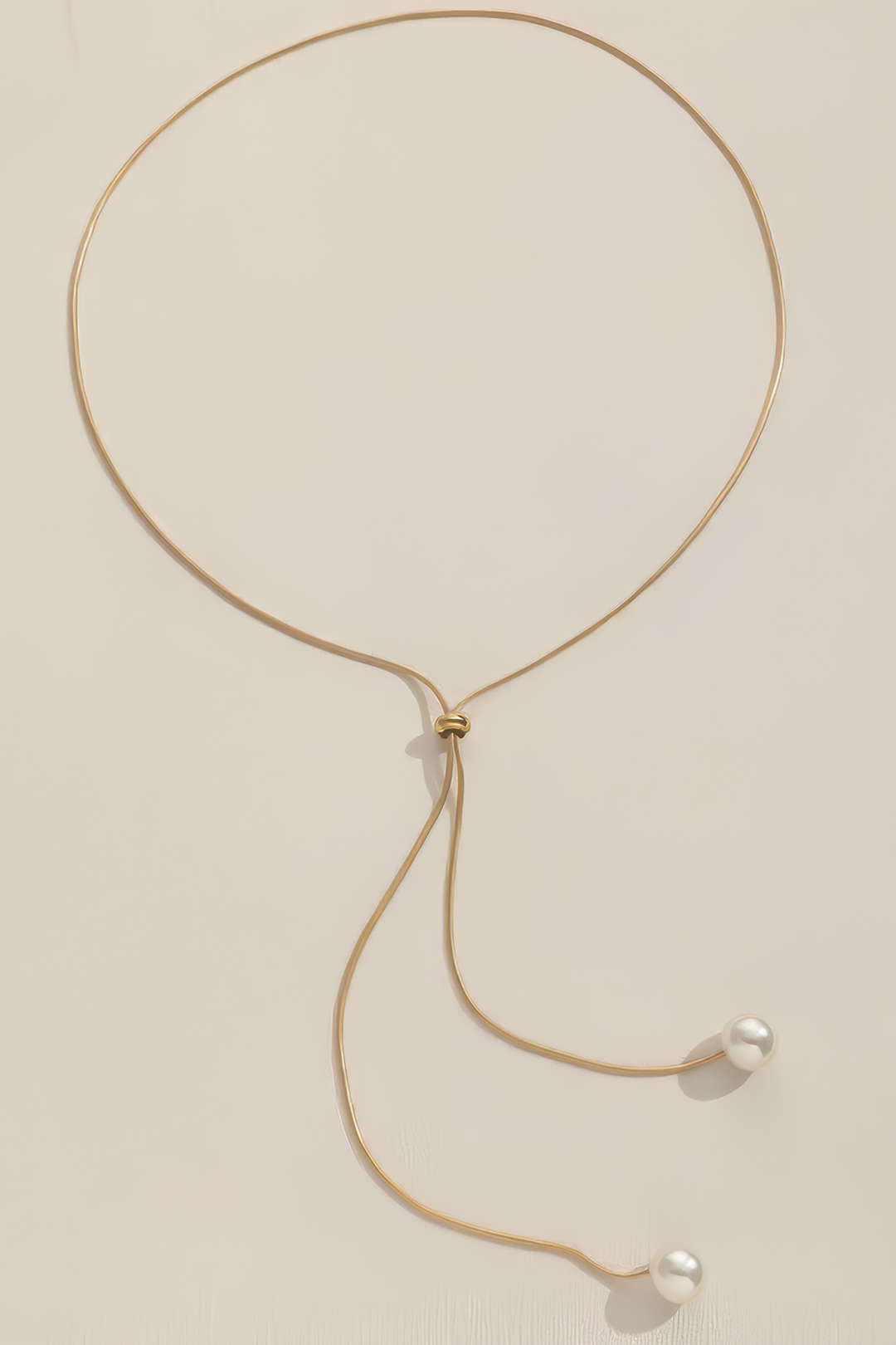 Pearl Adjustable Necklace