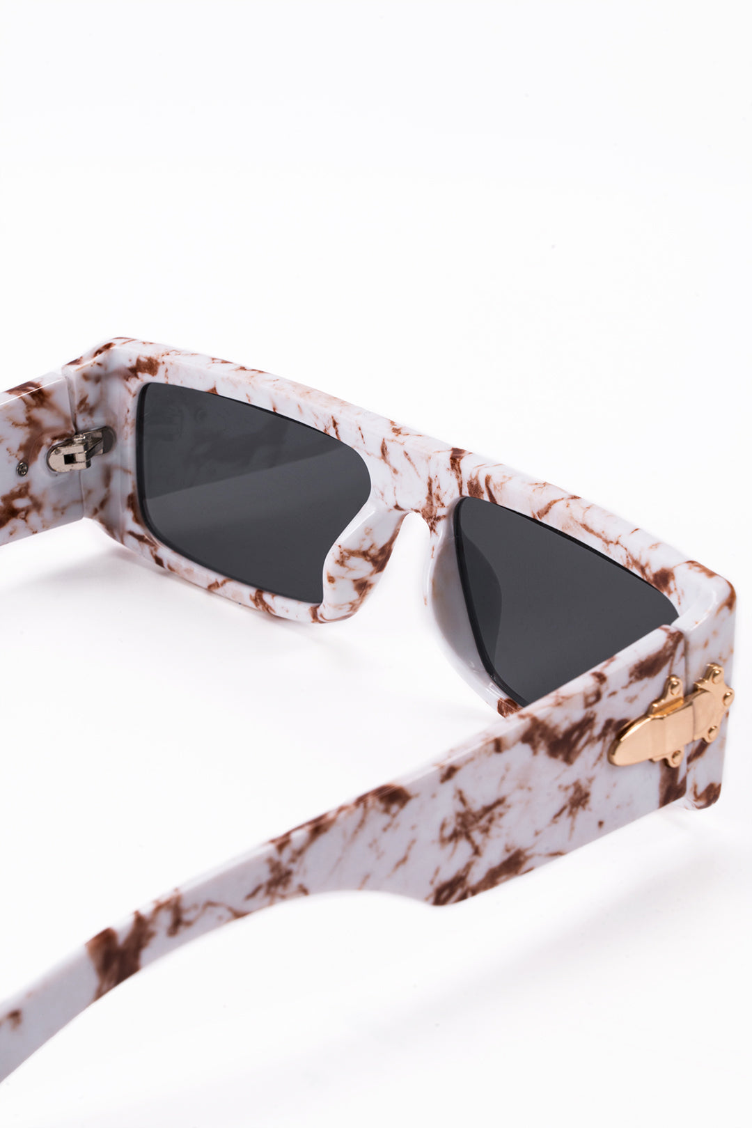 Retro Frame Square Sunglasses