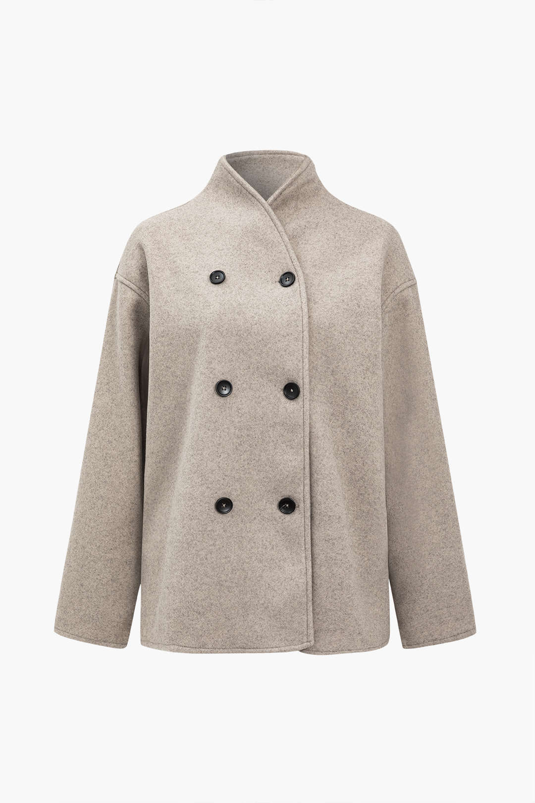 Basic Solid Warm Coat