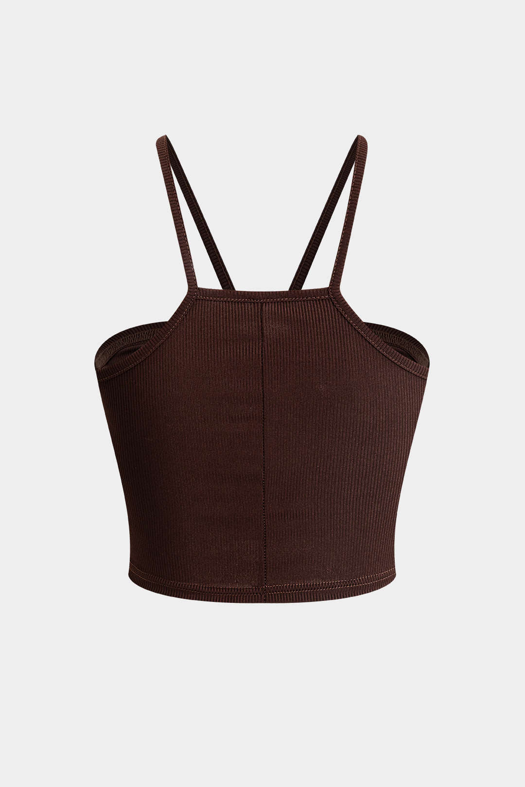 Metallic Ruched Cut Out Heart-Shaped Cami Top