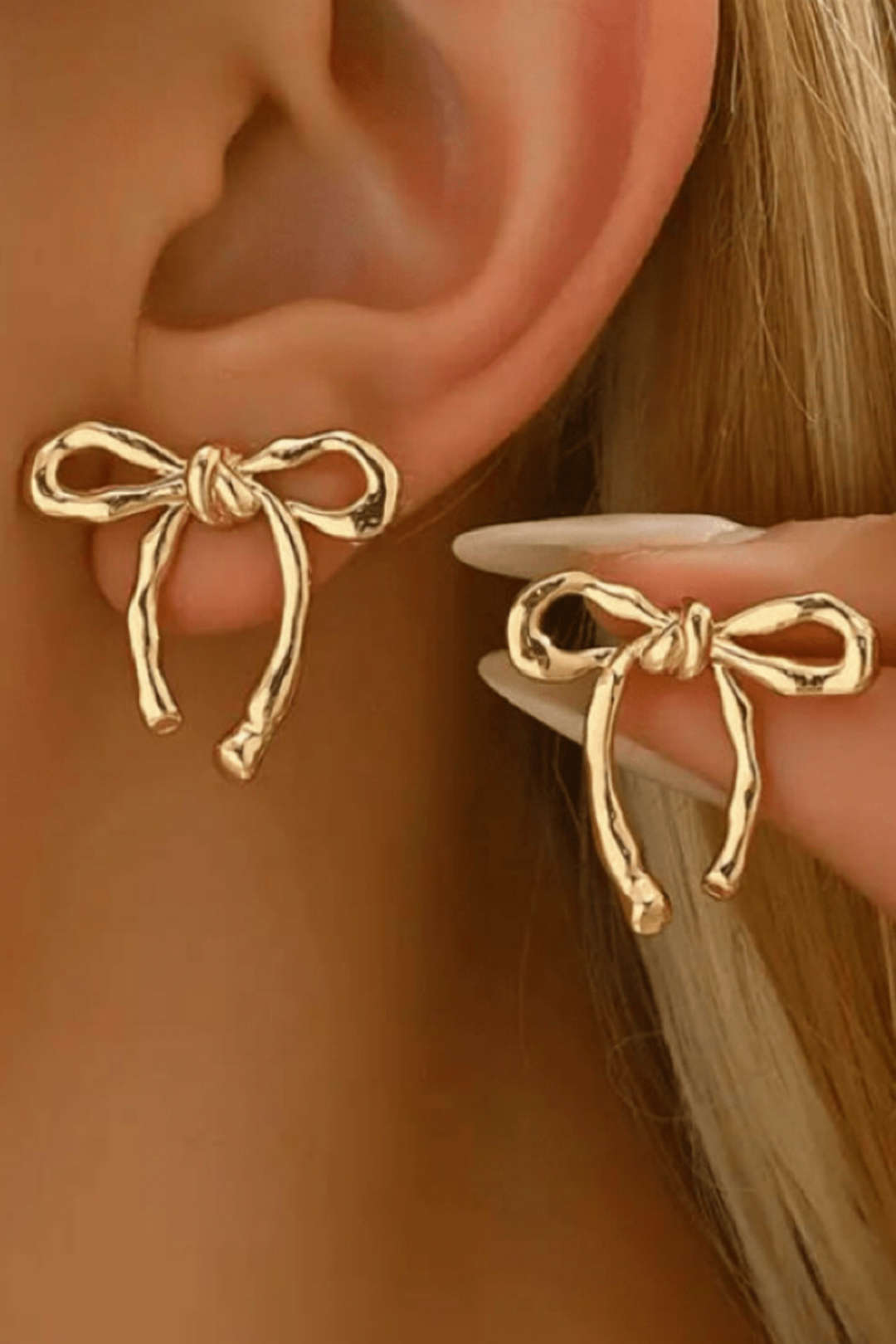 Bowknot Simple Earrings