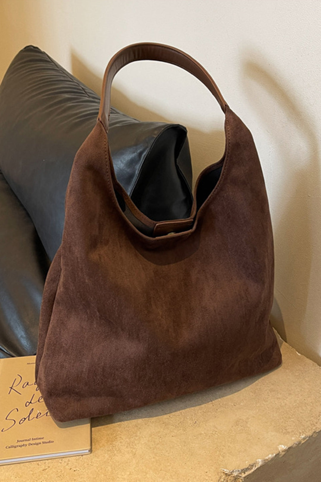 Suede Large Capacity Shoulder Bag