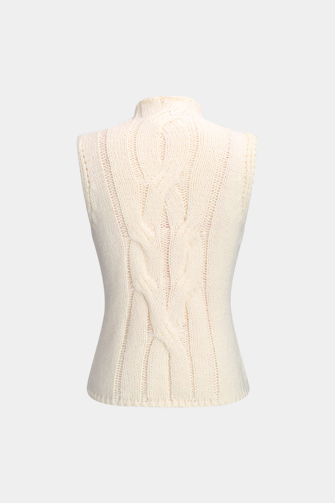 Knit Mock Neck Tank Top