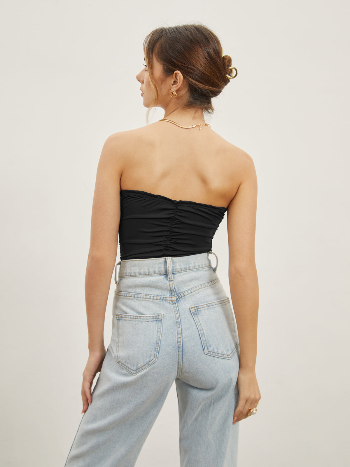 Strapless Wire Bustier Tube Top