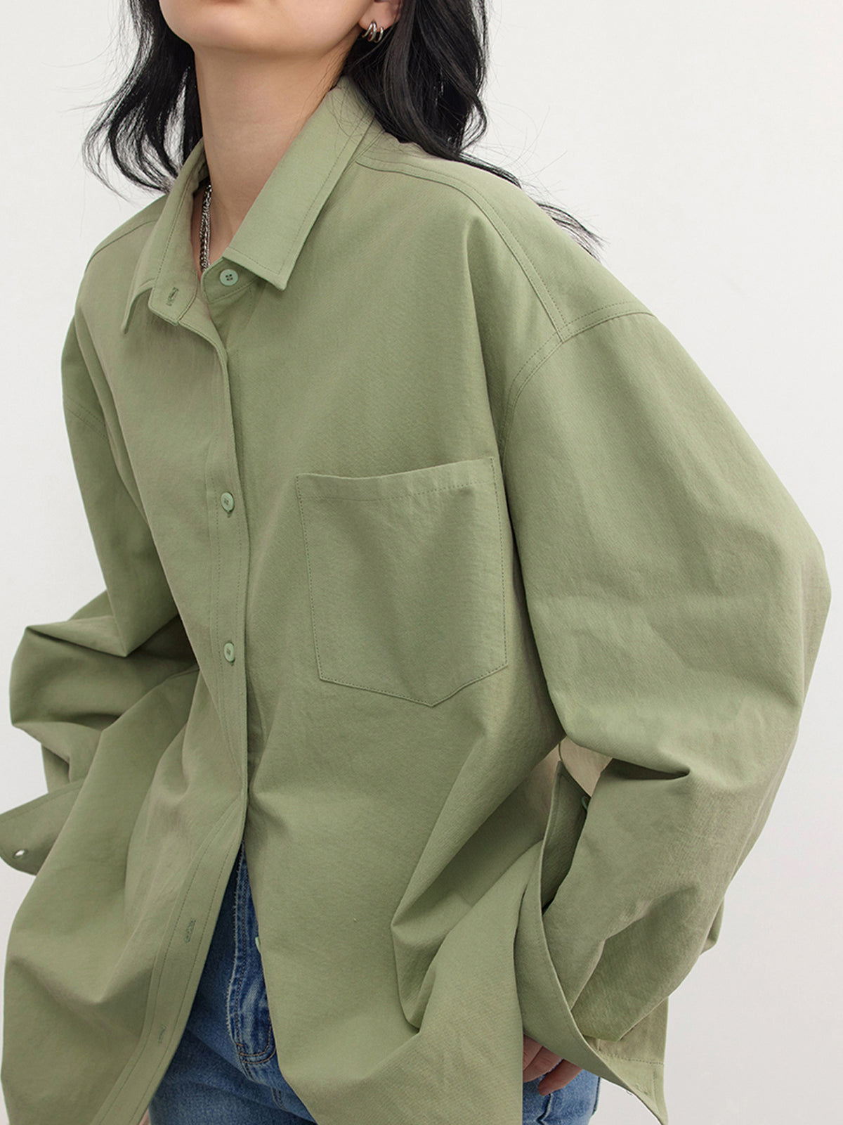 Relaxed Oversized Cotton Shirt