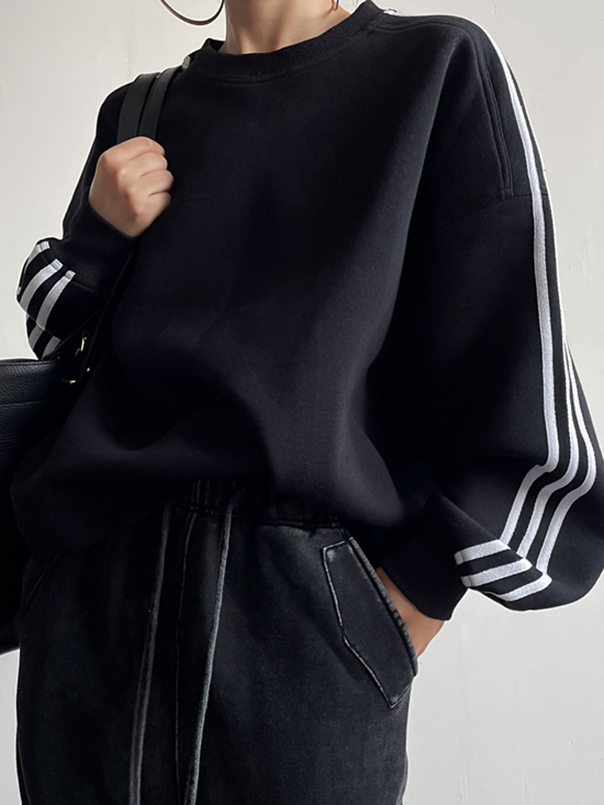 Oversized Panel Sweatshirt