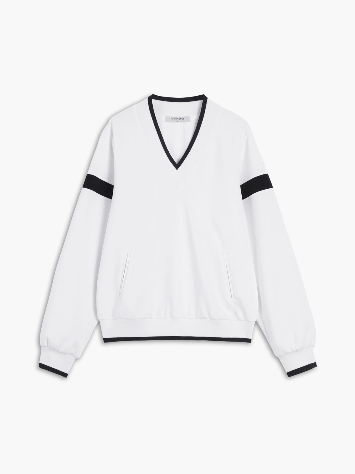 Contrast Trim Oversized Sweatshirt