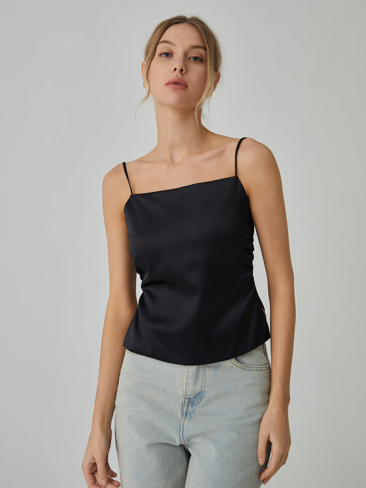 Knotted Backless Cami Top