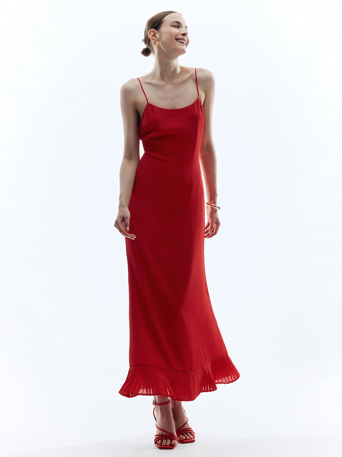 Backless Sleeveless Solid Long Dress