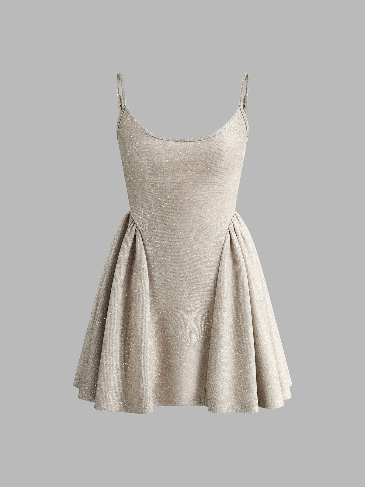 Purl Low Cut Sleeveless Dress