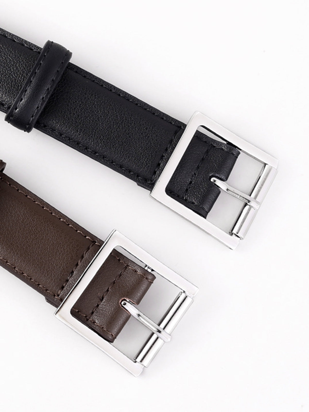 Leather Buckle Belt