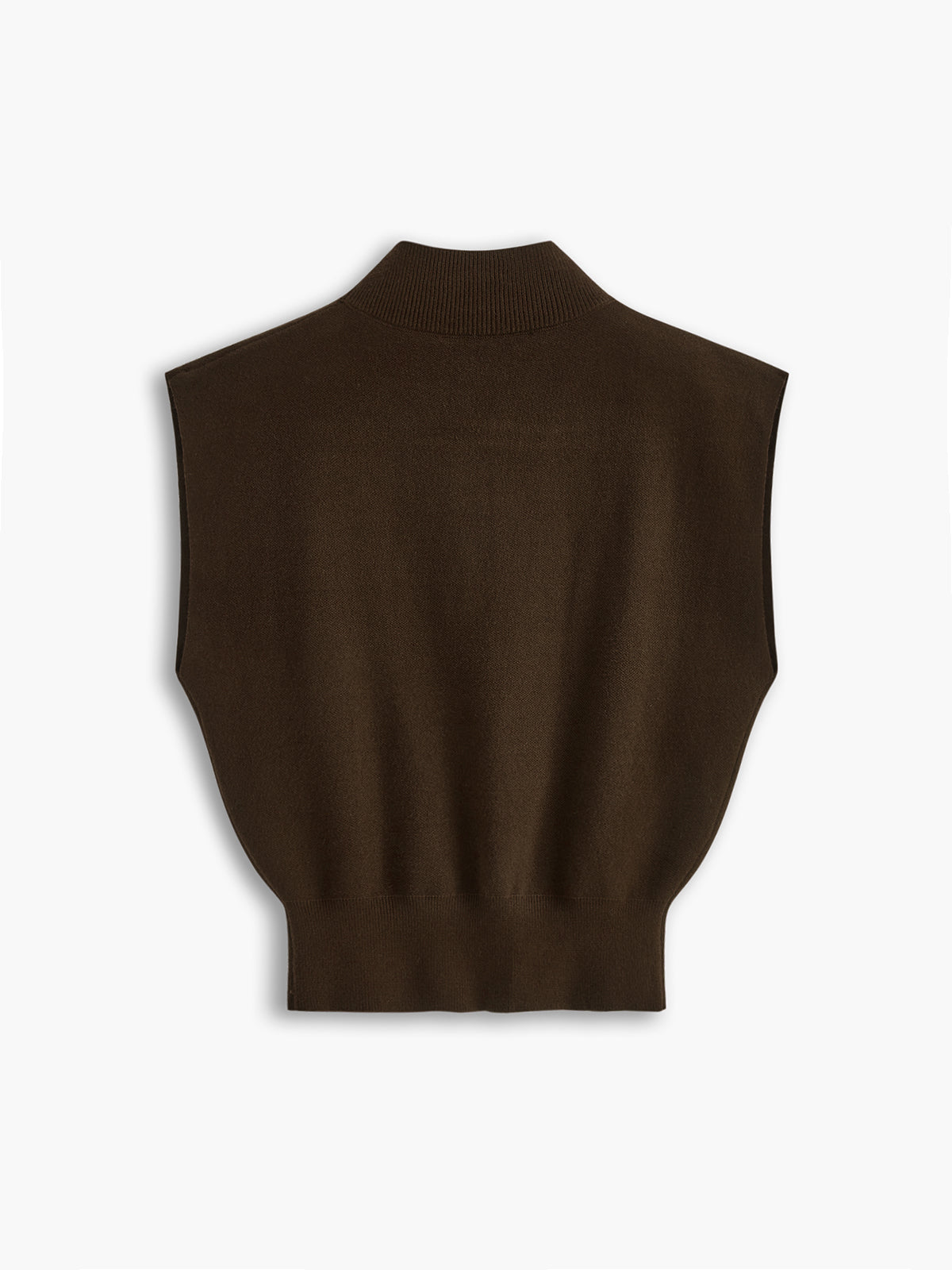 Leisurely Solid Pullover Sweater Vest