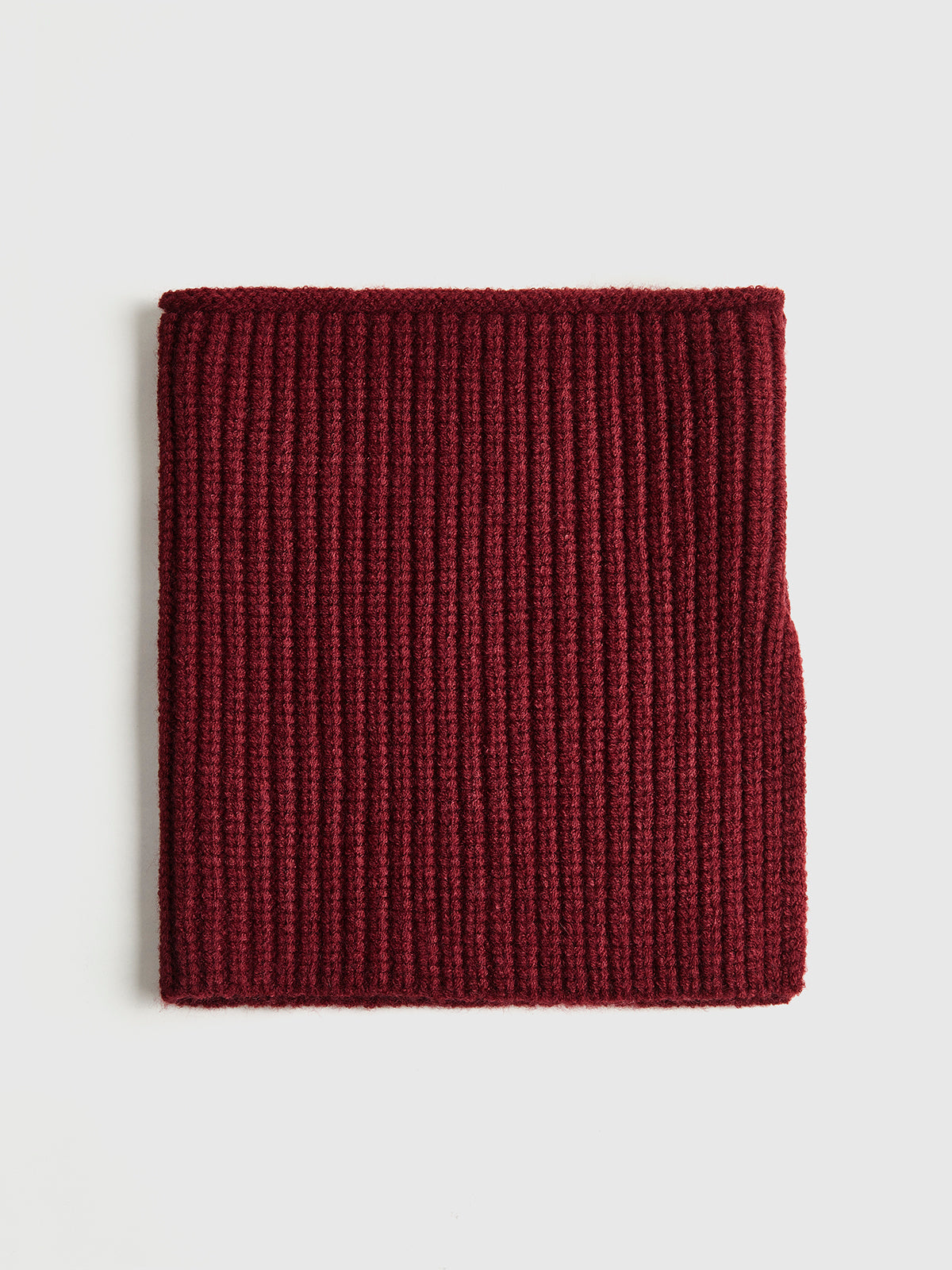 Plain Turtleneck Split Windproof Scarf