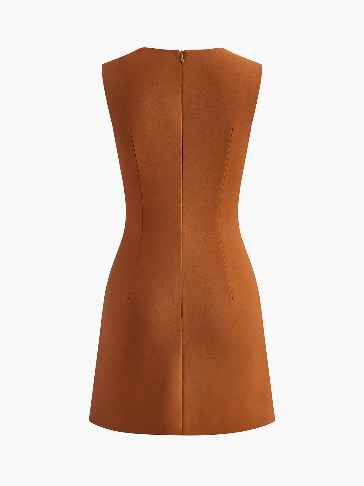 Minimalist Button Tank Dress