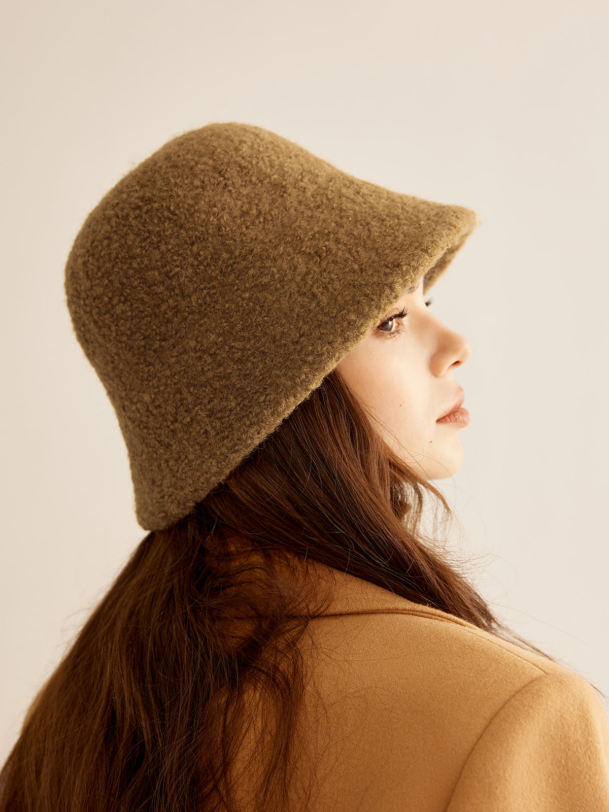 Wool-Blend Bucket Hat