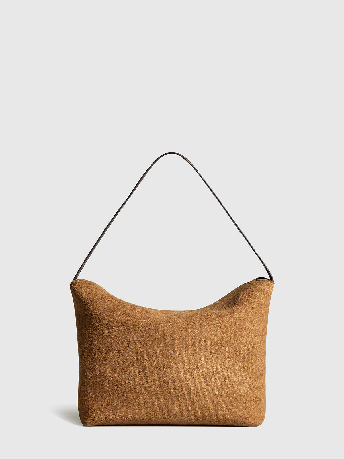 Minimalist Zipper Pillow Shoulder Bag