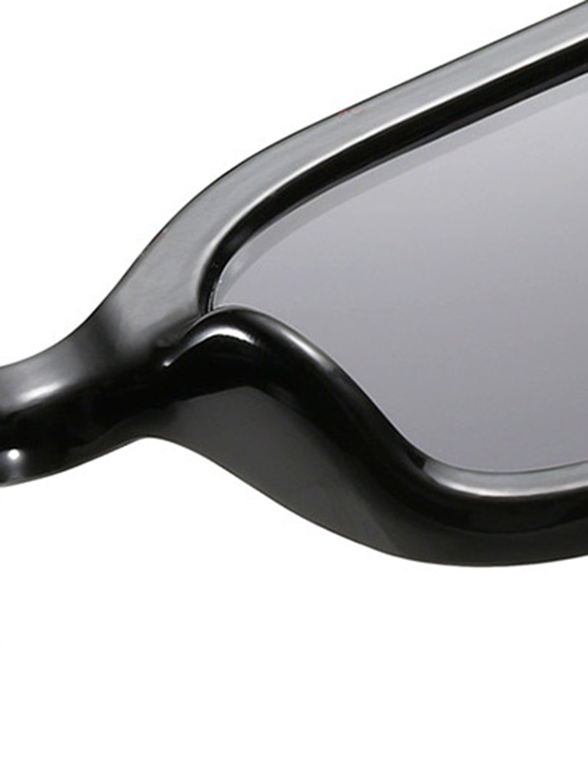 V-Detail Square Sunglasses