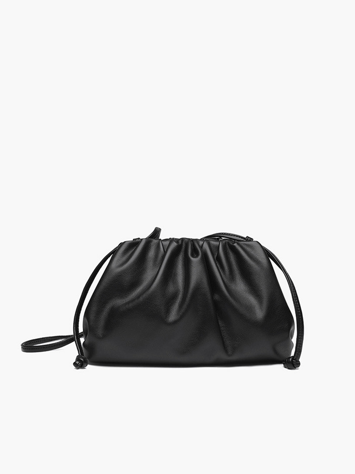 Drawstring Soft Clutch Bag