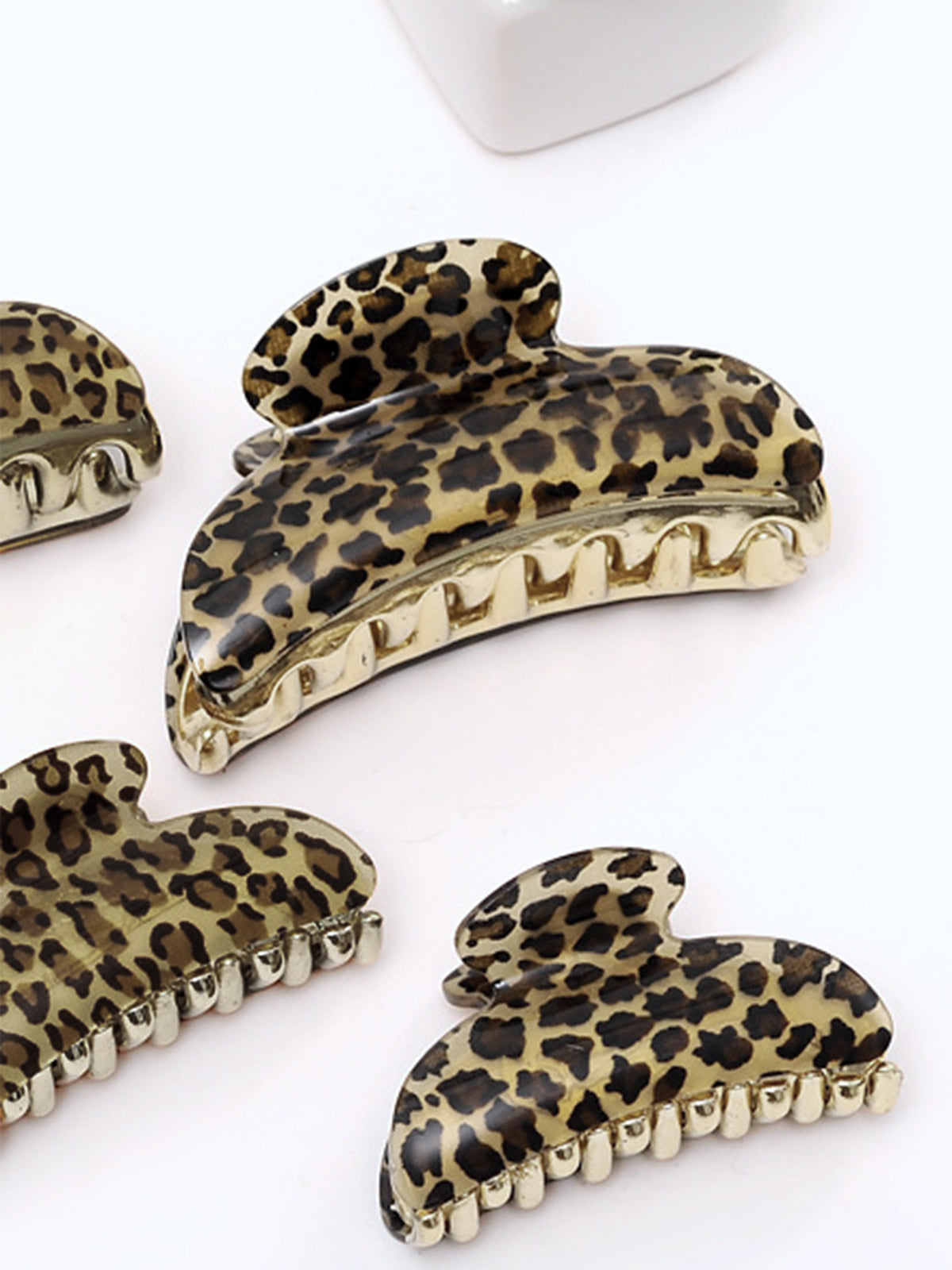 Leopard Printed Hair Claw