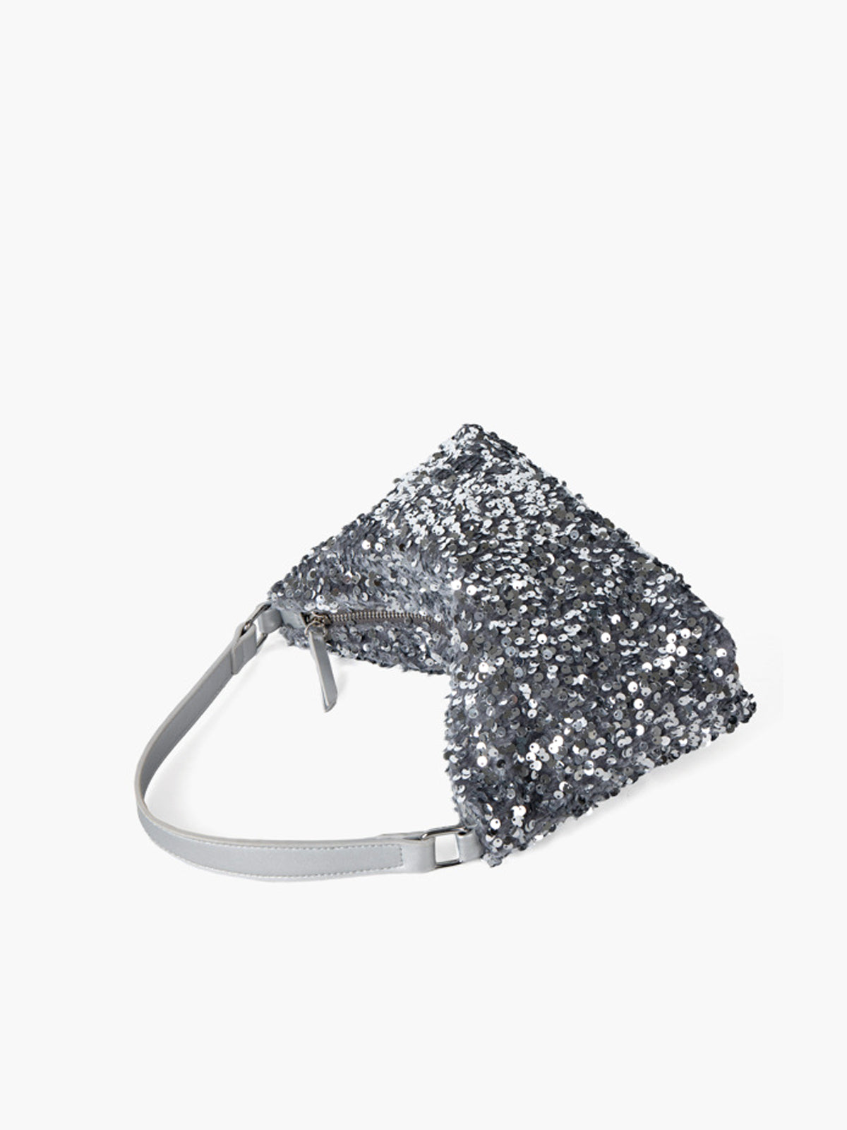 Velvet Sequins Armpit Bag