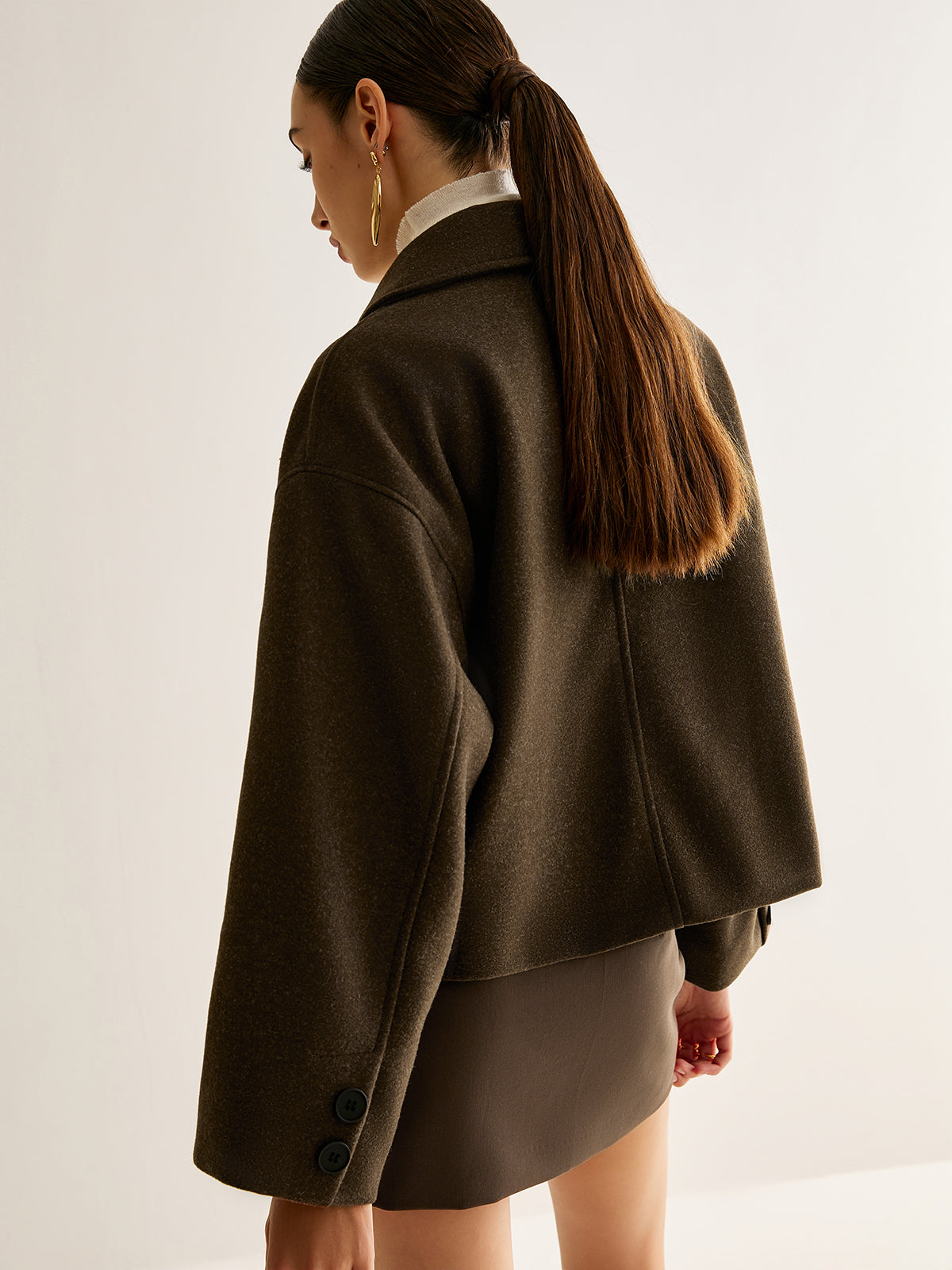 Minimalist Leisure Button Jacket