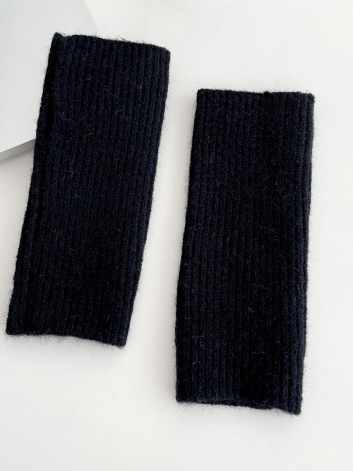 Half-Finger Knit Gloves