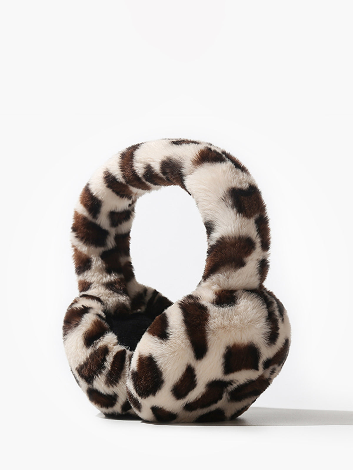 Leopard Fuzzy Earmuffs