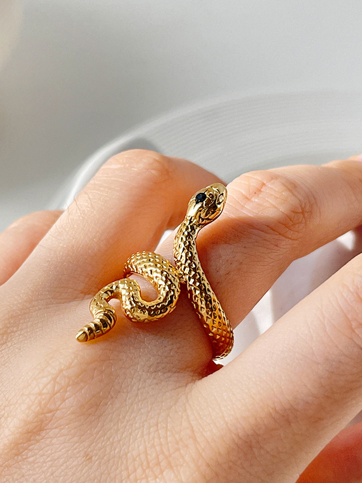 Snake Open Ring