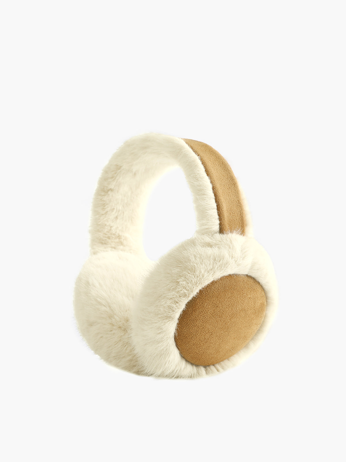 Two-Tone Faux Fur Earmuffs