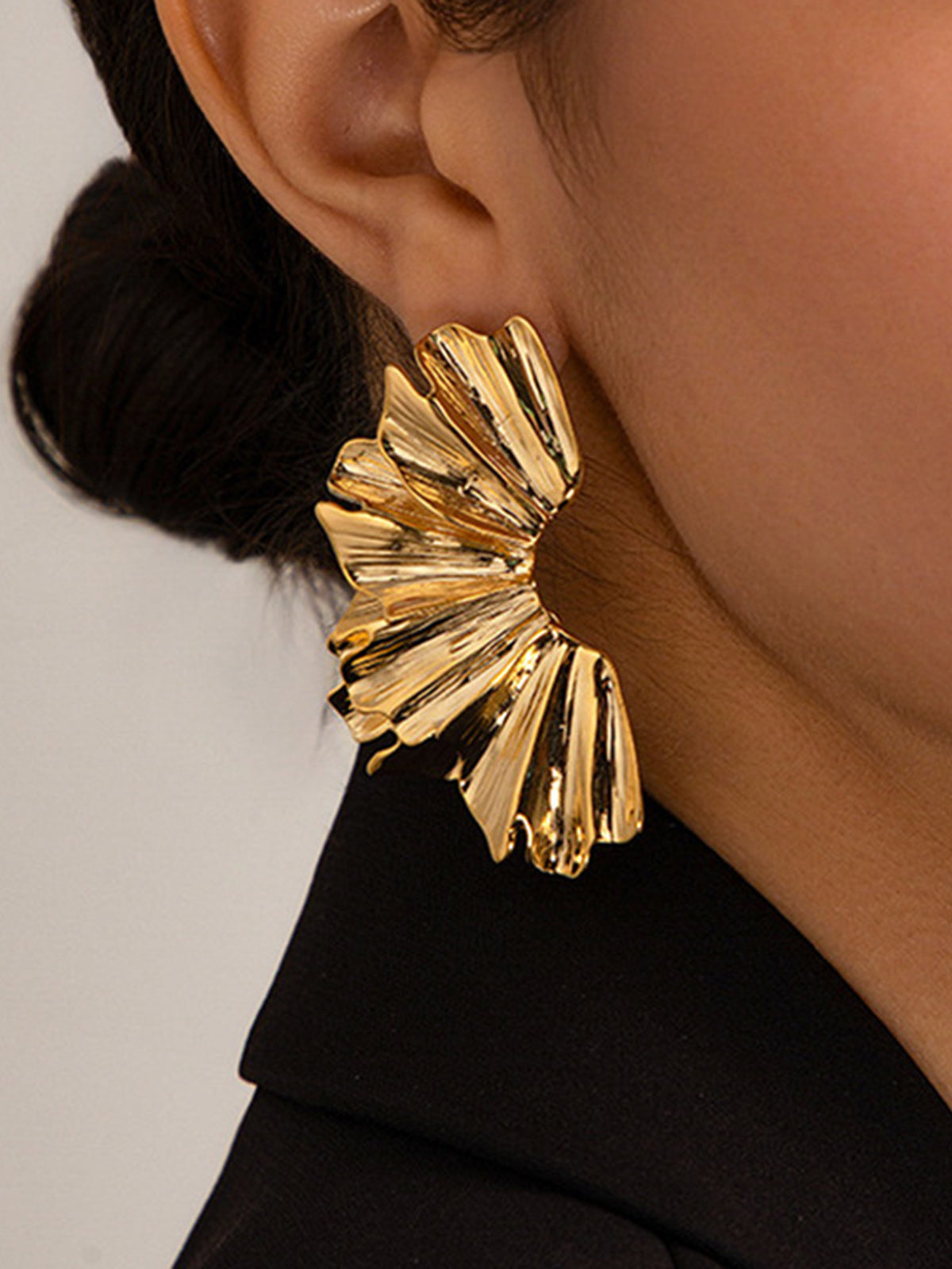 Irregular Leave Drop Earrings