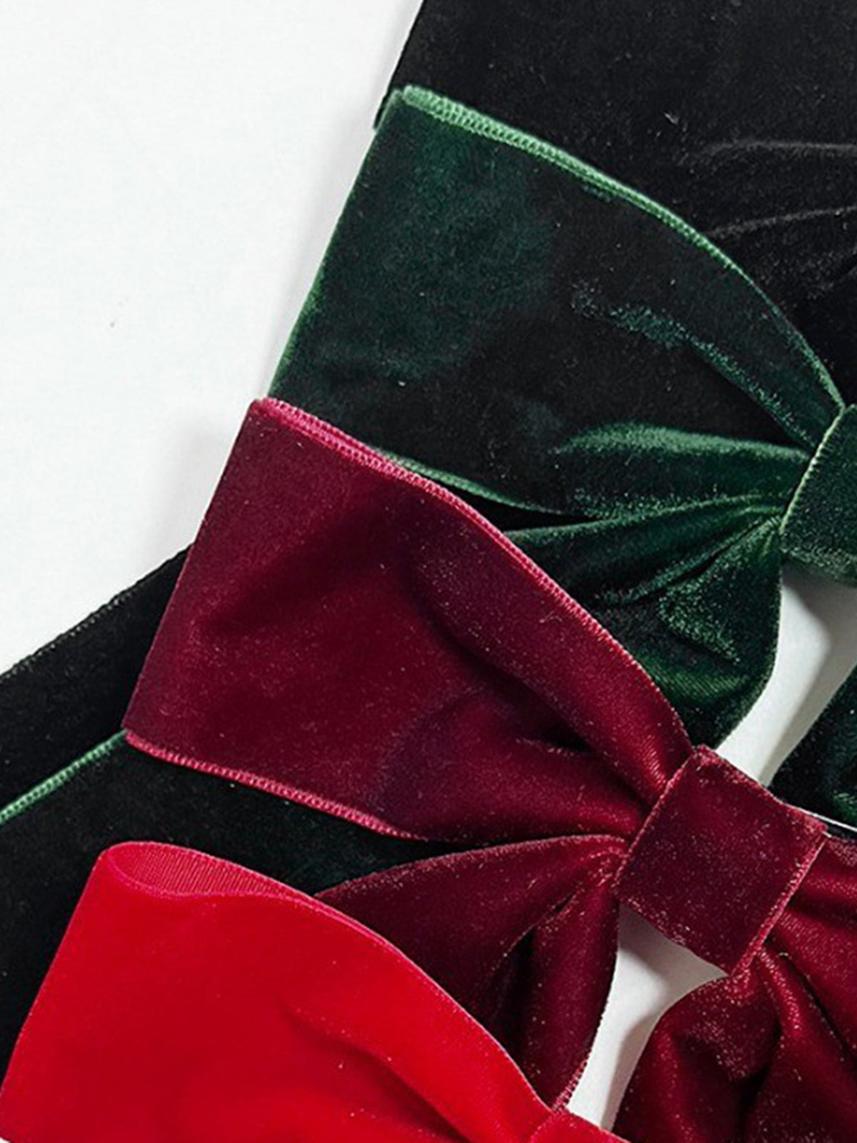 Velvet Bow Hair Clip