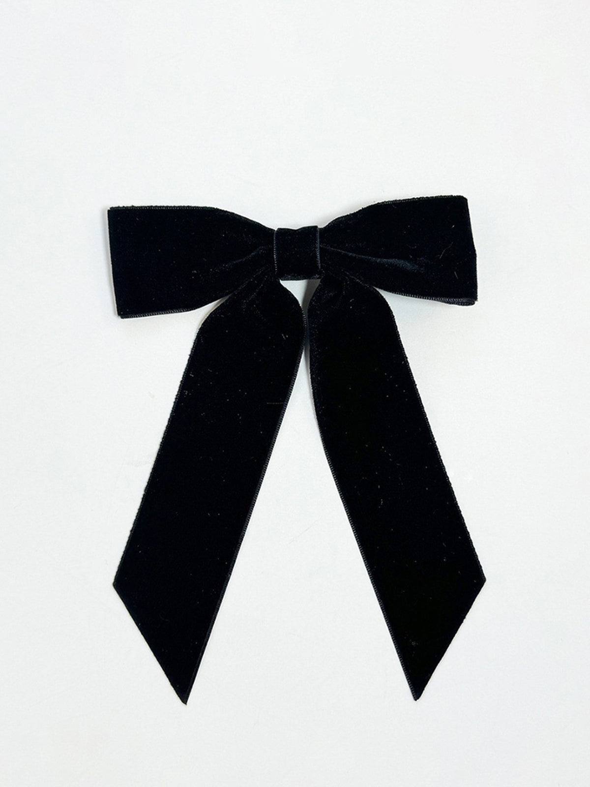 Velvet Bow Hair Clip