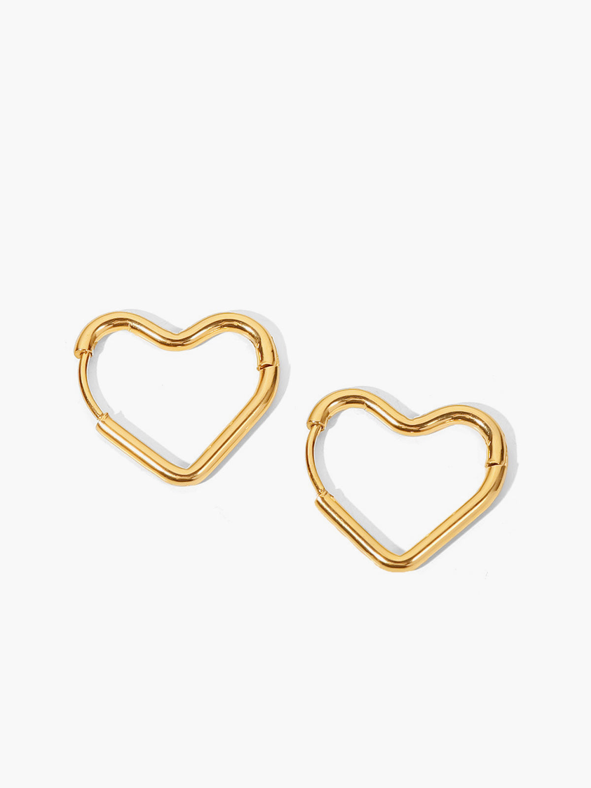 Heart Stud Earrings