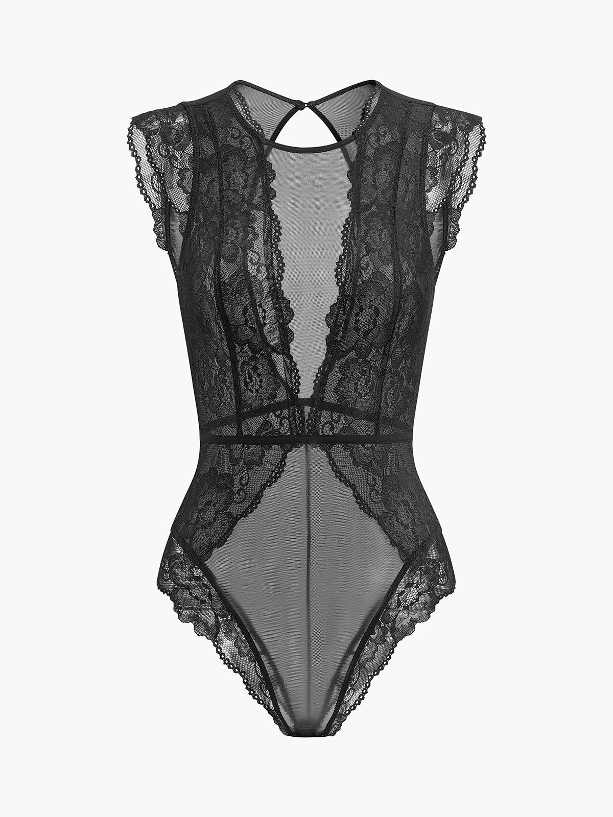 Backless Lace Bodysuit