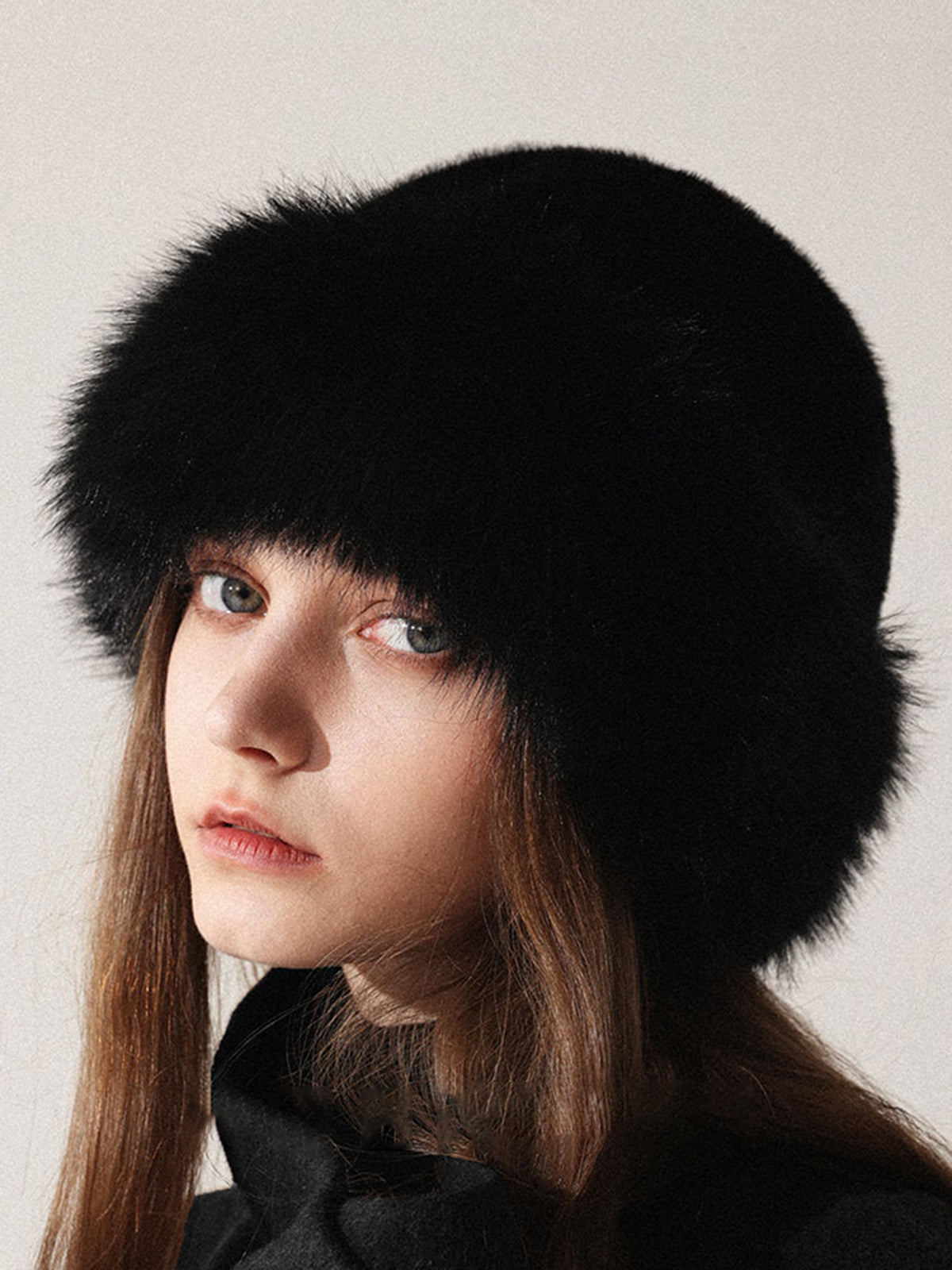 Minimalist Fuzzy Bucket Hat