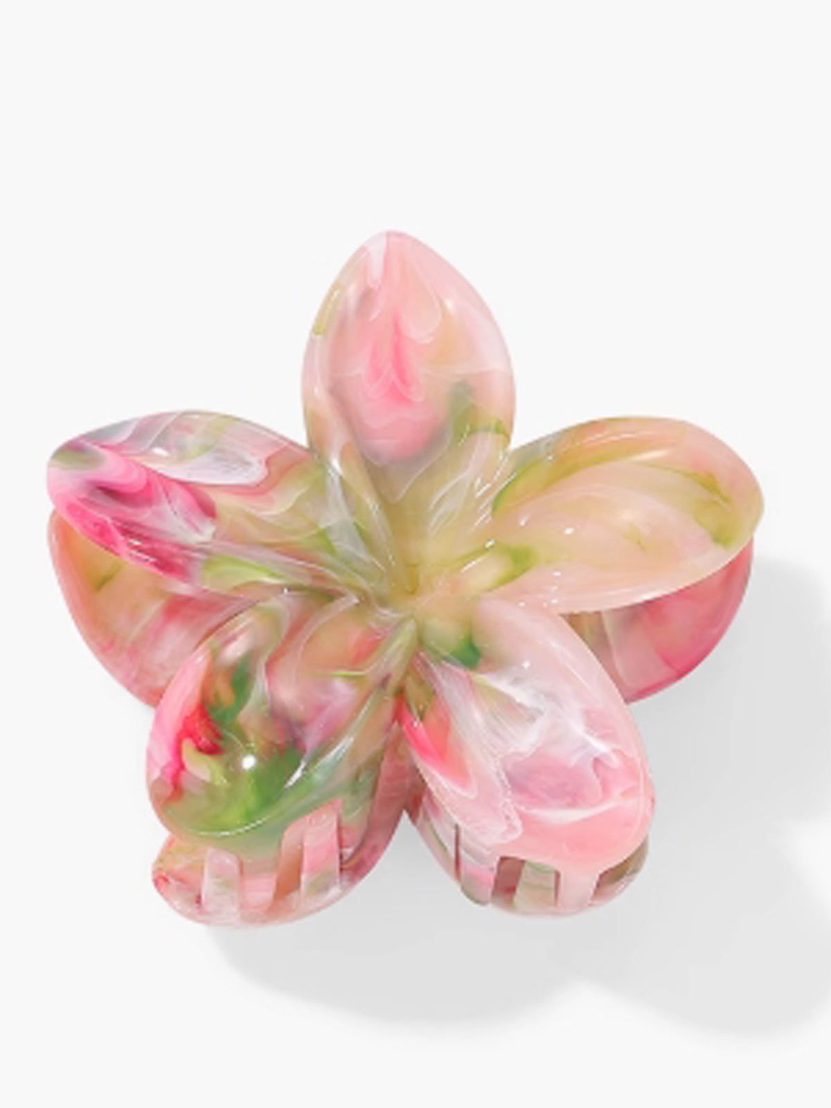 Flower-Shaped Hair Clip