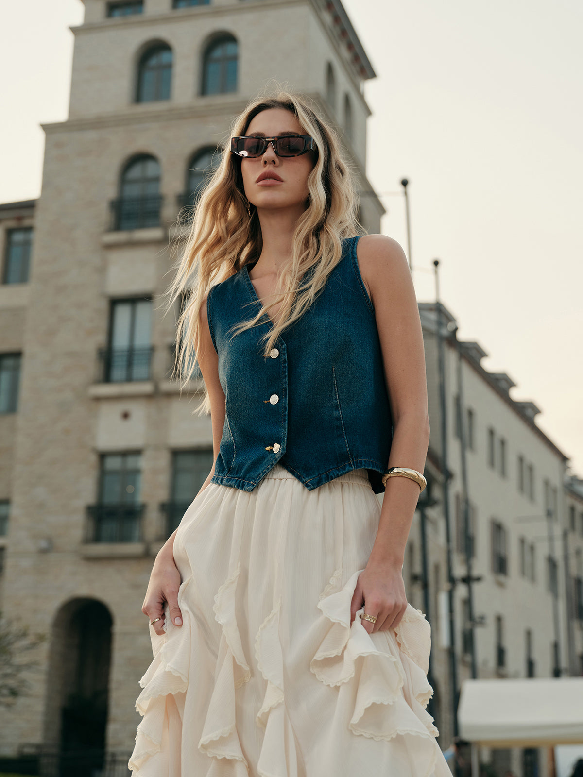 Denim Vest