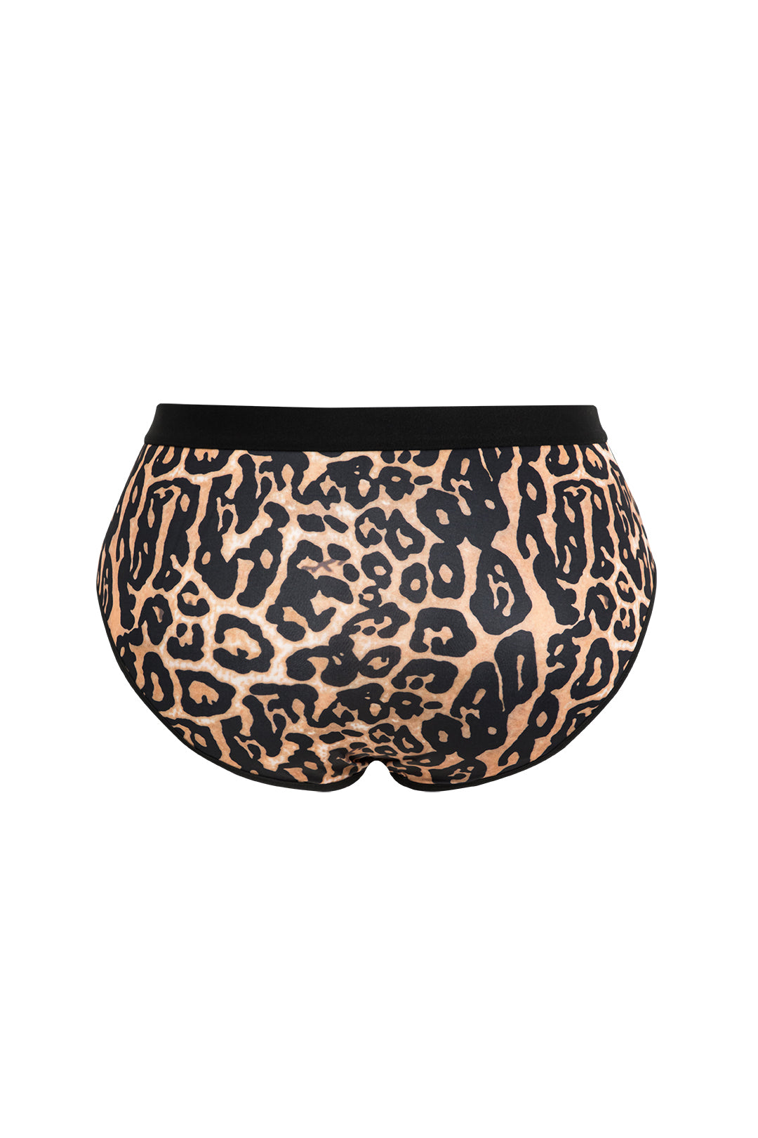 Plus Size Leopard Print Patchwork Two-Piece Lingerie