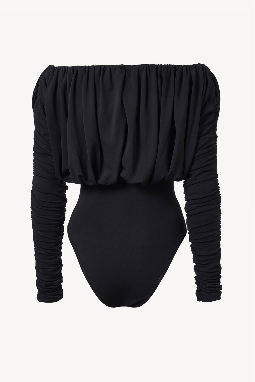 Basic Ruched Bodysuit