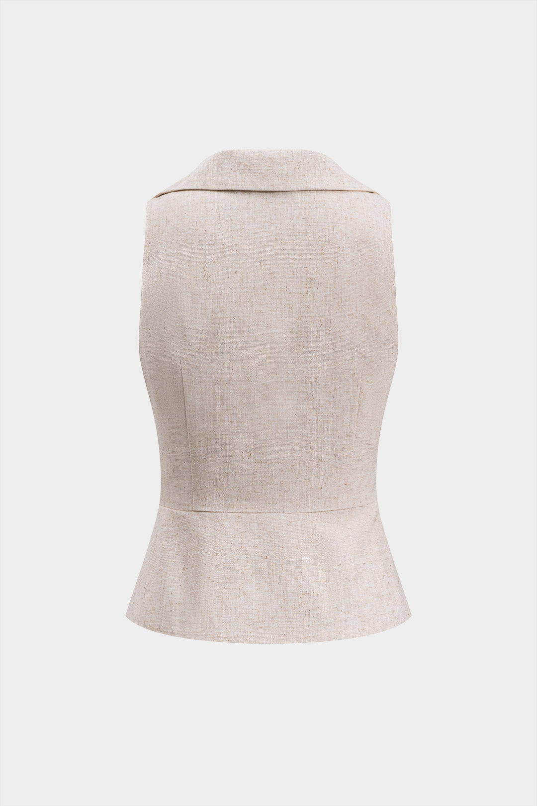 Linen Button Tank Top