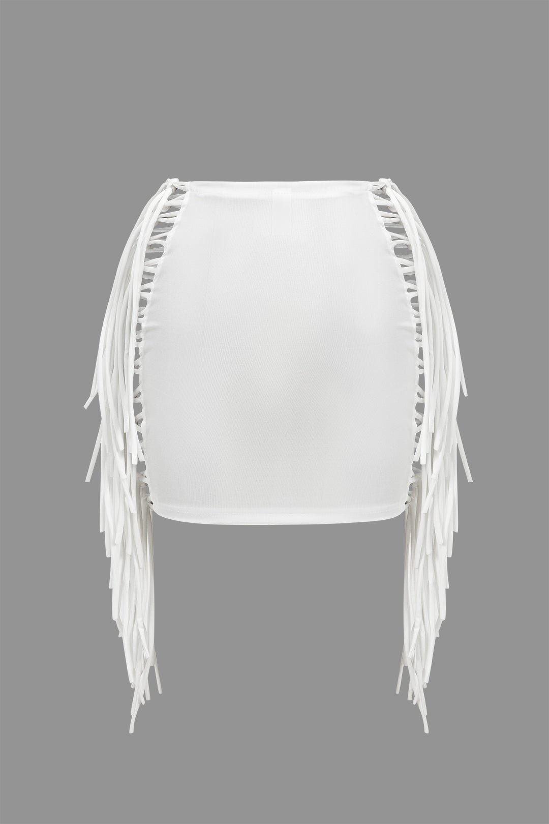 Fringe Mini Skirt