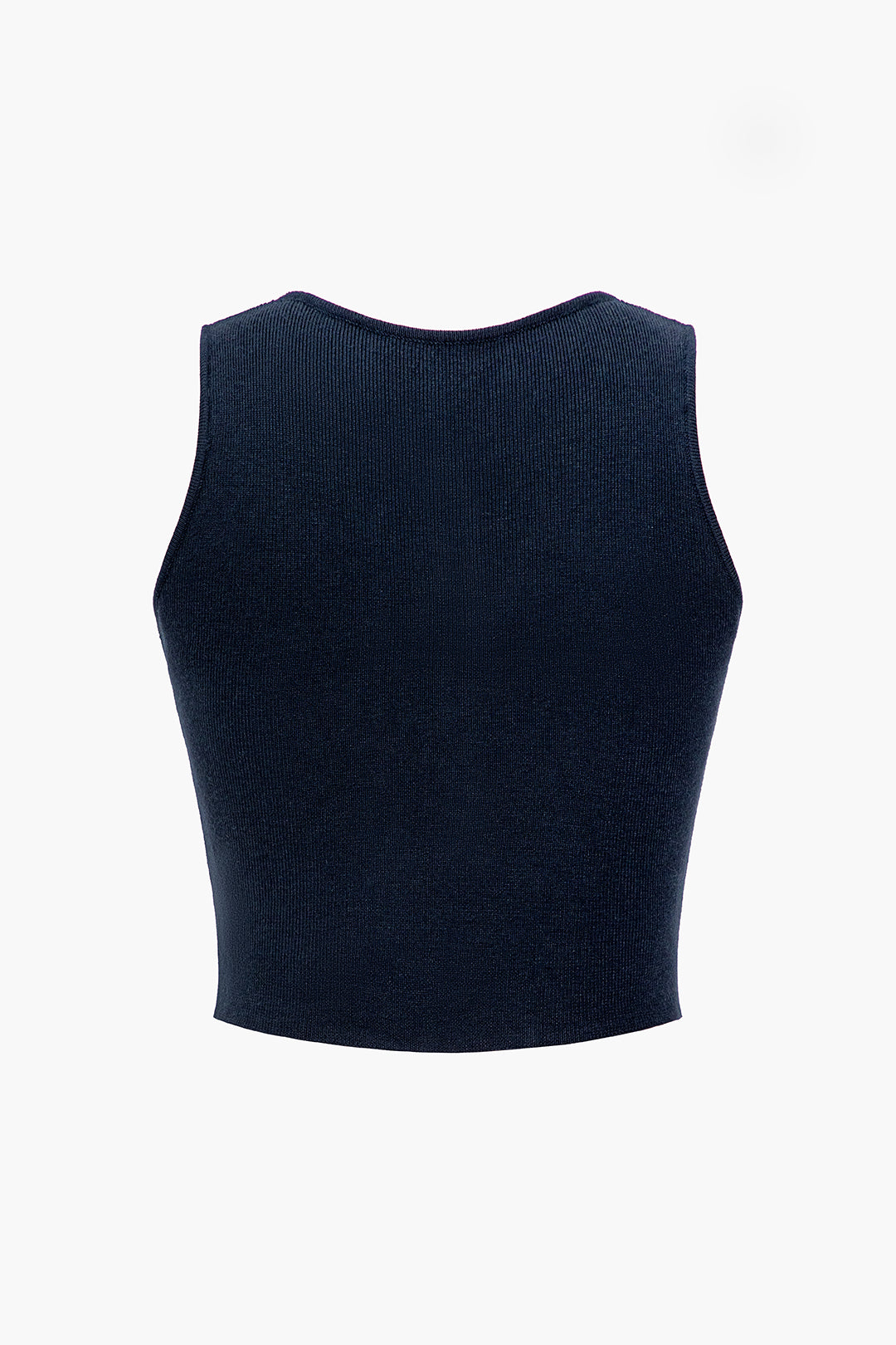 Basic Solid Knit Vest