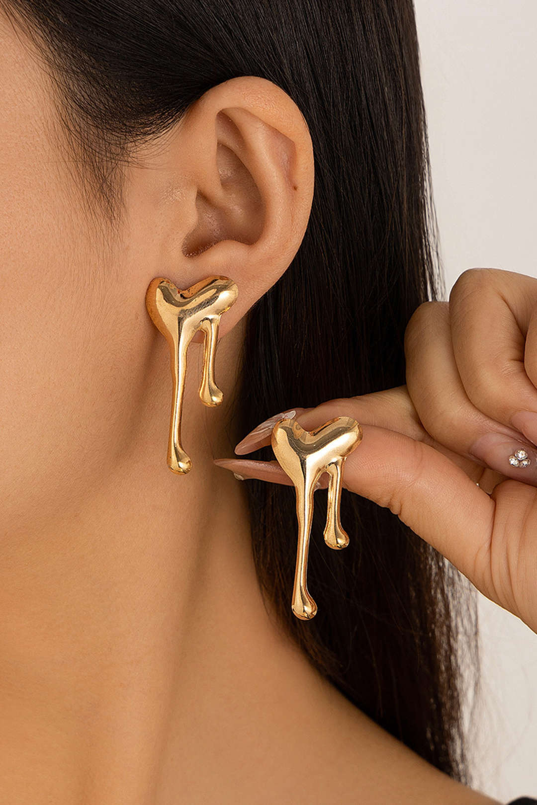 Lava Irregular Geometric Earrings