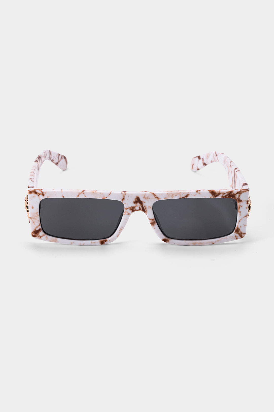 Retro Frame Square Sunglasses