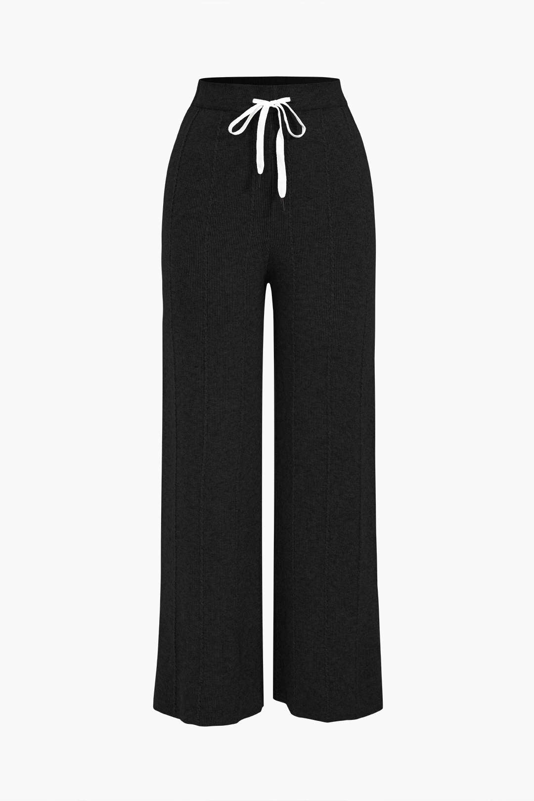 Knit Straight Leg Trousers