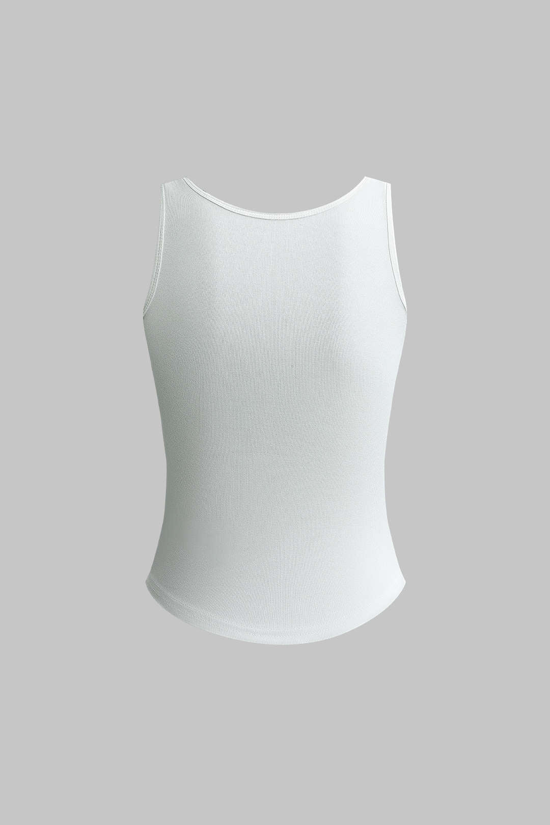 Ruched Sleeveless Tank Top